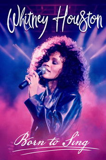 Whitney Houston Born to Sing poster