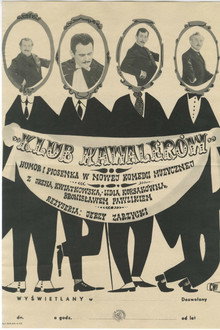 Klub kawalerów poster