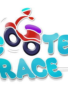 Scooter Race - Motupatlucartoon.com