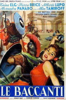 The Bacchantes poster
