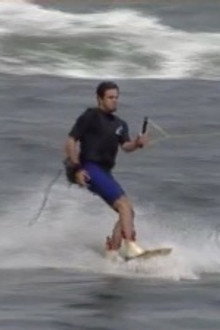 Blimp Water-Skiing