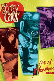 Stray Cats: Live at Montreux 1981 poster