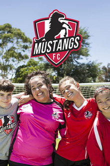 Mustangs FC poster