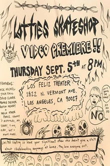 Lotties Skateshop Must Be Stopped poster