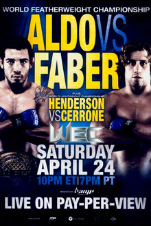 WEC 48: Aldo vs. Faber poster