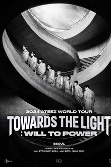 ATEEZ World Tour - Towards The Light : Will To Power poster