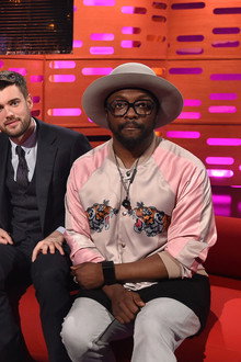 Jennifer Lawrence, James McAvoy, Jack Whitehall, Johnny Depp, Will.i.am