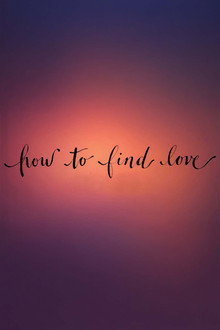 How to Find Love poster