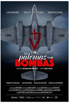 Las palomas y las bombas poster