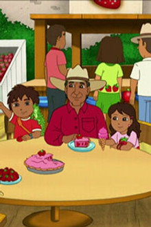 Green Iguana Helps Abuelito Plant a New Strawberry Farm!