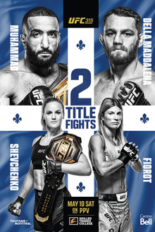 UFC 315: Muhammad vs. Della Maddalena poster