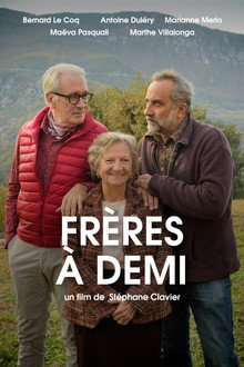 Frères à demi poster