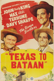 Texas to Bataan poster