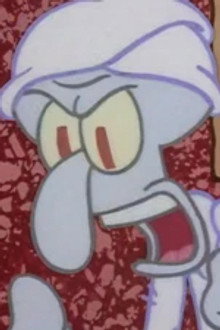 Squidward the Unfriendly Ghost
