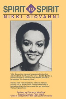 Spirit to Spirit: Nikki Giovanni poster