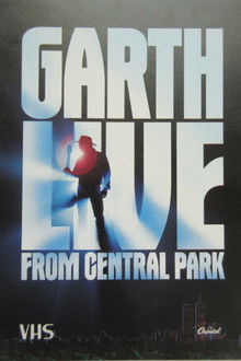 Garth Live from Central Park poster