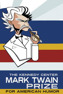 Mark Twain Prize poster