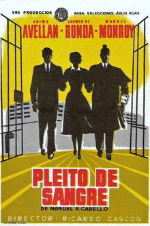 Pleito de sangre poster