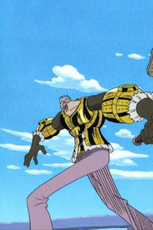 I Won't Die! Fierce Battle, Luffy vs. Krieg!