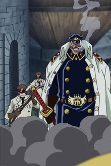 The Dangerous Encounter! Blackbeard and Shiryu of the Rain!