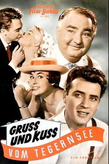 Gruß und Kuss vom Tegernsee poster