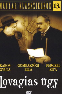 Lovagias ügy poster
