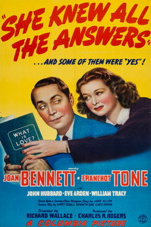 She Knew All the Answers poster