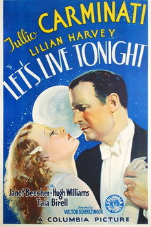 Let's Live Tonight poster