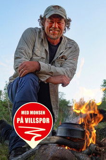 Med Monsen på villspor poster