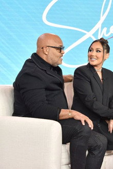 Adrienne Bailon Houghton, Israel Houghton, Damon Williams