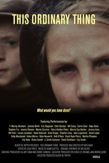 This Ordinary Thing poster