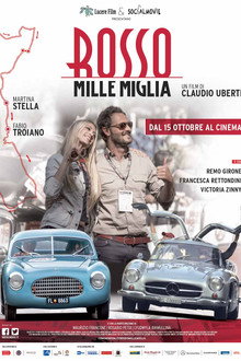 Red Thousand Miles Race poster