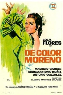 De color moreno poster