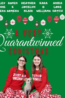 A Very Quarantwinned Christmas poster