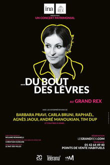 Immortelle Barbara - « …Du bout des lèvres » au Grand Rex à Paris, le 18/09/2023 poster