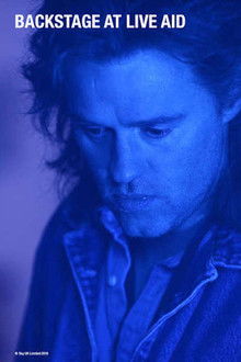 Backstage At Live Aid poster