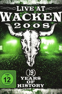 Live at Wacken 2008 poster
