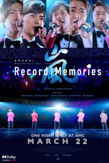 ARASHI Anniversary Tour 5×20 FILM “Record of Memories” poster