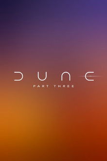 Dune: Part Three poster