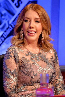 Adrian Dunbar, Katherine Ryan and Tim Shipman