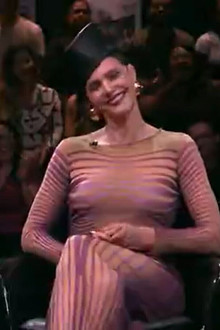 Fernanda Lima, Karine Teles and Naldo Benny