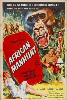 African Manhunt poster