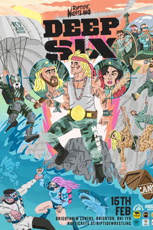 RIPTIDE: Deep Six 2019 poster