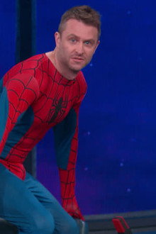 Conan at Comic Con - Elijah Wood, Chris Hardwick