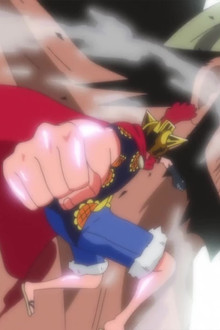 A Blow of Anger! A Giant vs. Lucy!