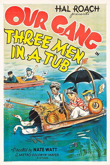 Three Men in a Tub poster
