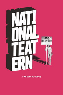 Vi är barn av vår tid - En film om Nationalteatern poster