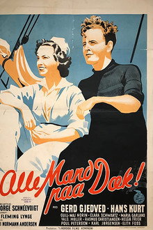 Alle mand på dæk poster