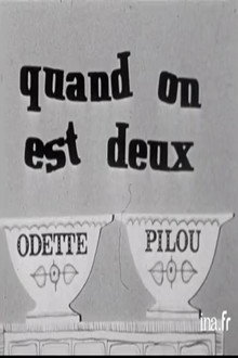 Quand on est deux poster