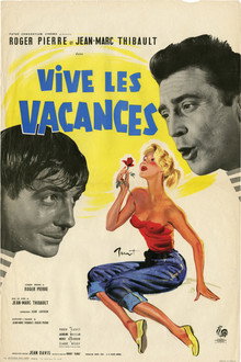Vive les vacances poster